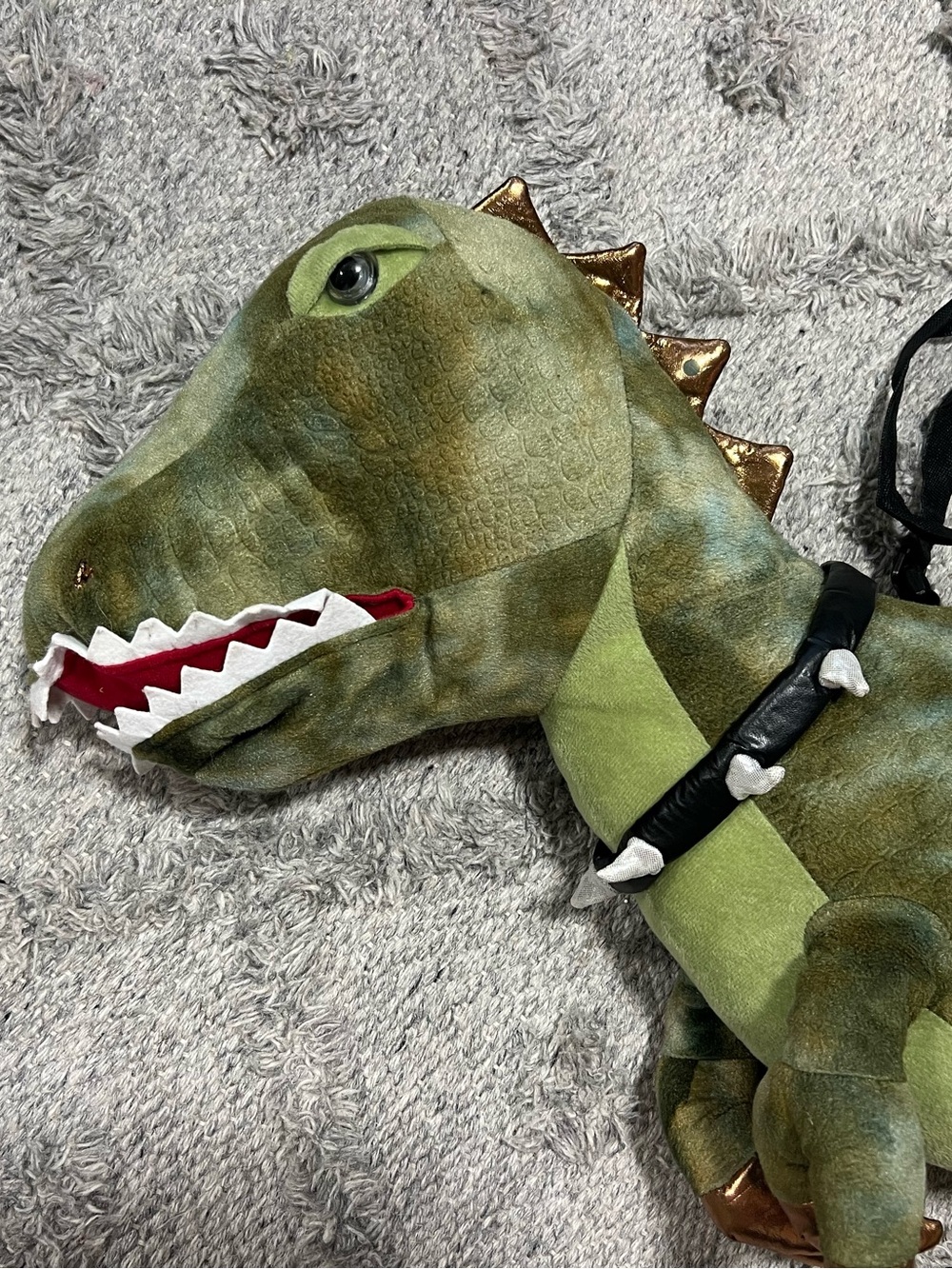 Ministry of Rascals Light Up Growling Dinosaur Ride On Costume Ages 3-7 GUC - Picture 4 of 11